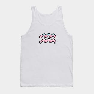 Aquarius Trans Pride Symbol Tank Top